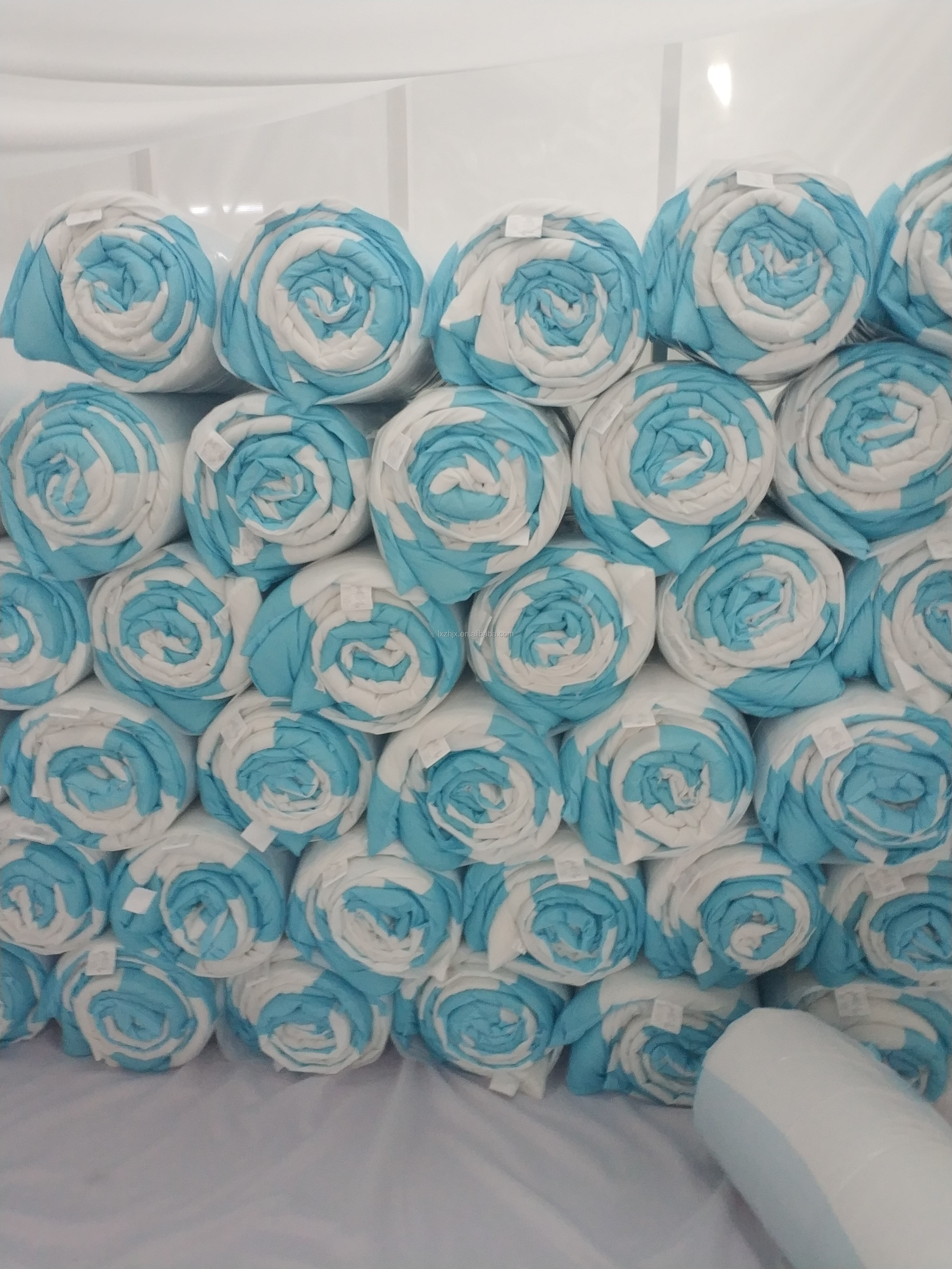 Soft Topper Mattress Pad Rolling Packing Machine