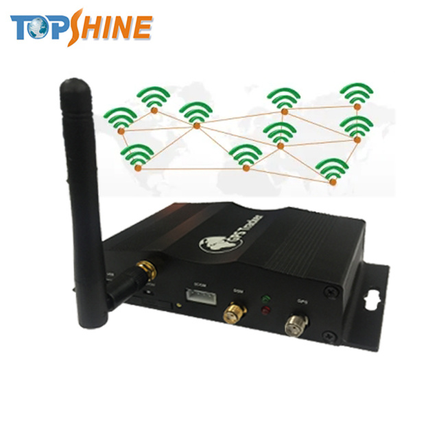 Customizable 4G GPS Tracker built-in Multi WiFi Hotspot Access RS232 Port Fuel Sensor