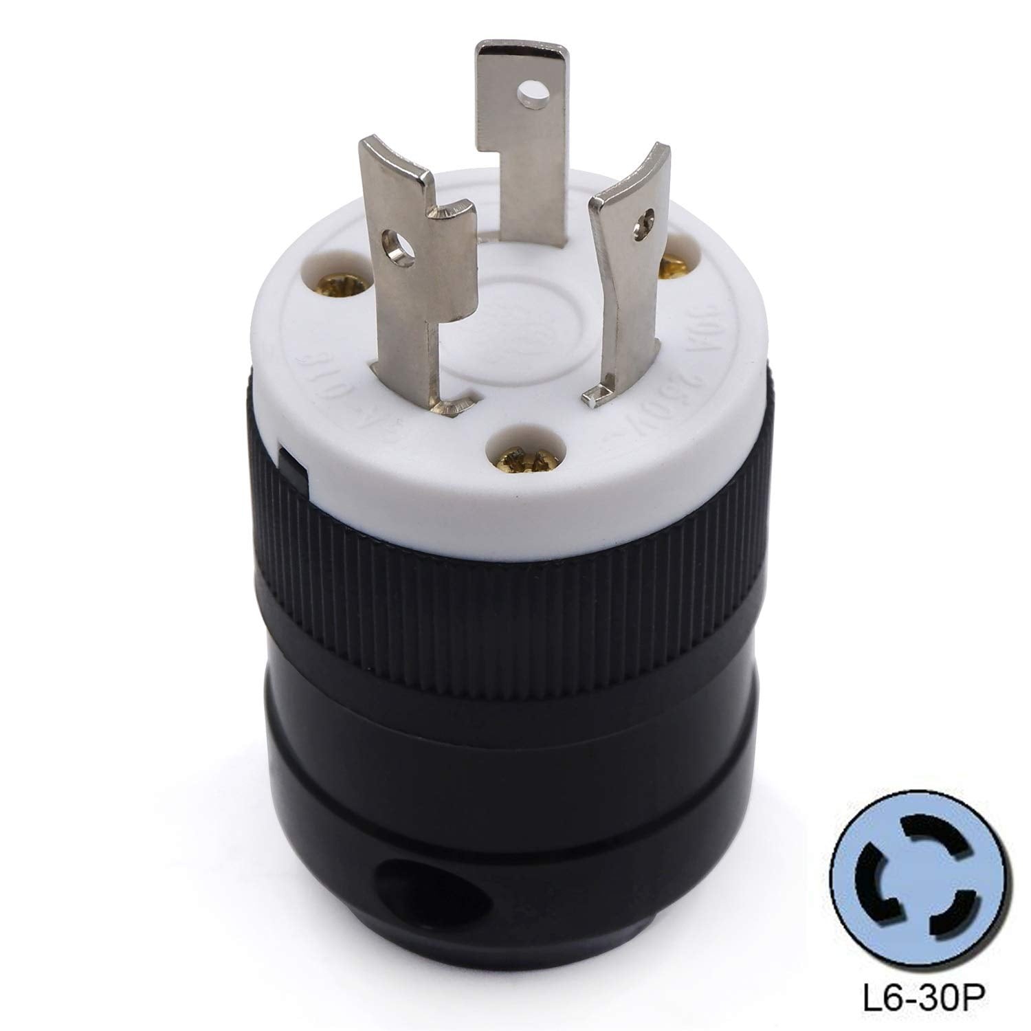 Thickened PVC Welding Adapter Cord 6-30P To 6-50R Multipurpose