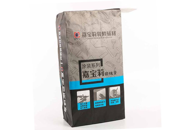 Amylase Packaging Bag flexographic Printing Paper Bag Supplier Powder Automatic Machine Matching Valve Pocket Custom