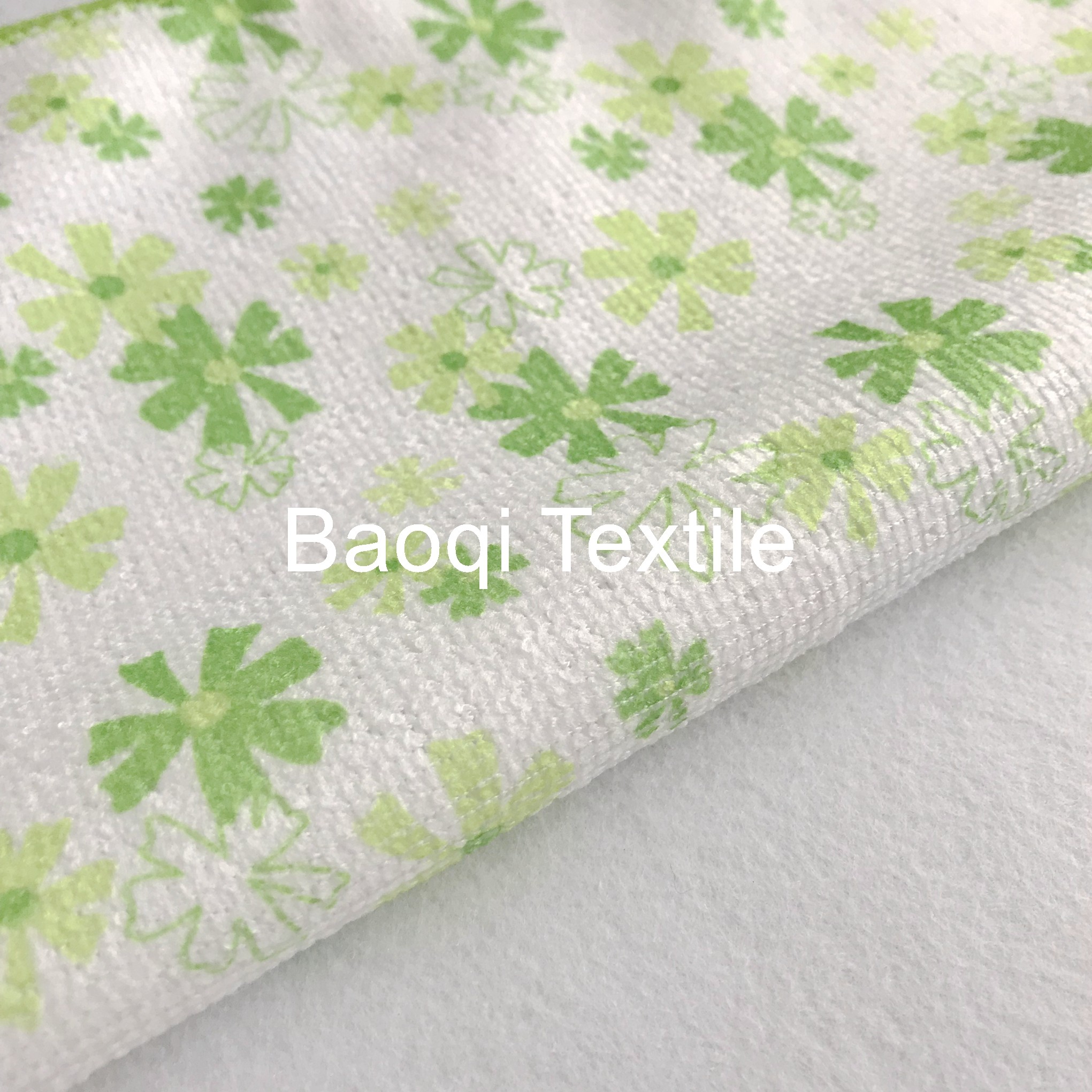 Printed 100% poly bathroom absorb water drying wipes，,microfiber cake towels kitchen cleaning rags size 25cm*25cm