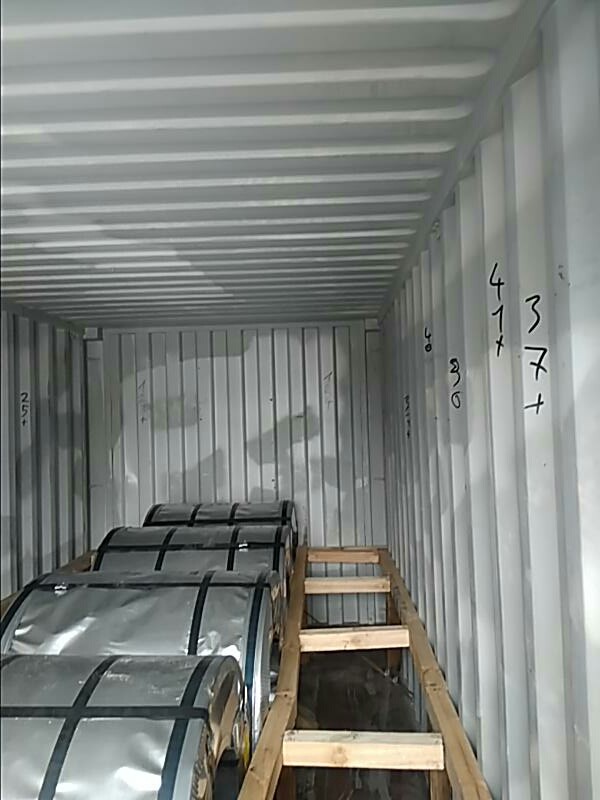 Color Coated Z40 Z275 Gi Ppgi 1250mm Galvanized Steel Coil