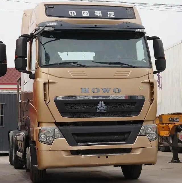 Manual Transmission 2022 2023 LNG CNG Tractor Truck in Uzbekistan Sitrak Sinotruk with Gross Vehicle Weight 20001-25000 kg