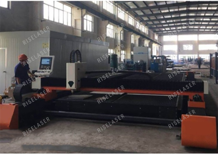 2400x400cm Metal Fiber Laser Cutting Machine With IPG Laser Source