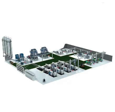 Bulk Material Vacuum Hopper Loader System Low Noise PLC Control