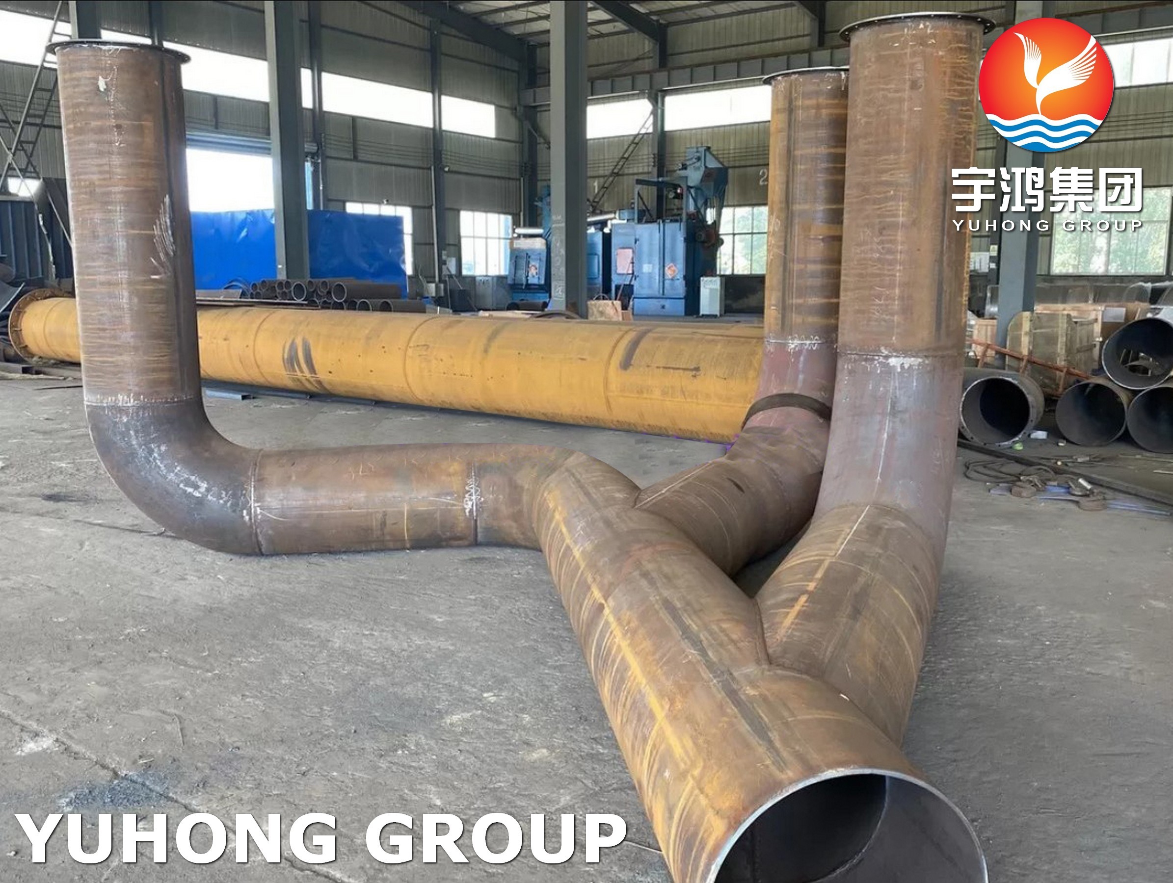 Welded Carbon Steel A106 GR.B Pipe Spool Steel Pipe Fitting