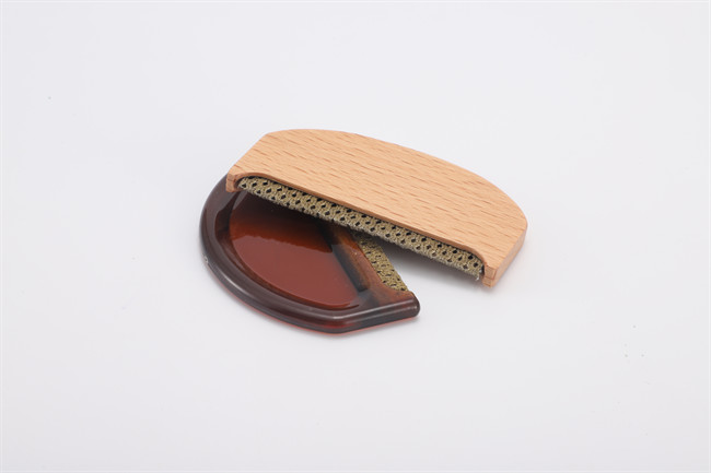 Sweater Comb Wood Plastic Handle Multi-Fabric Shaver Comb Removes Pills & Fuzz & Lintfrom Garments