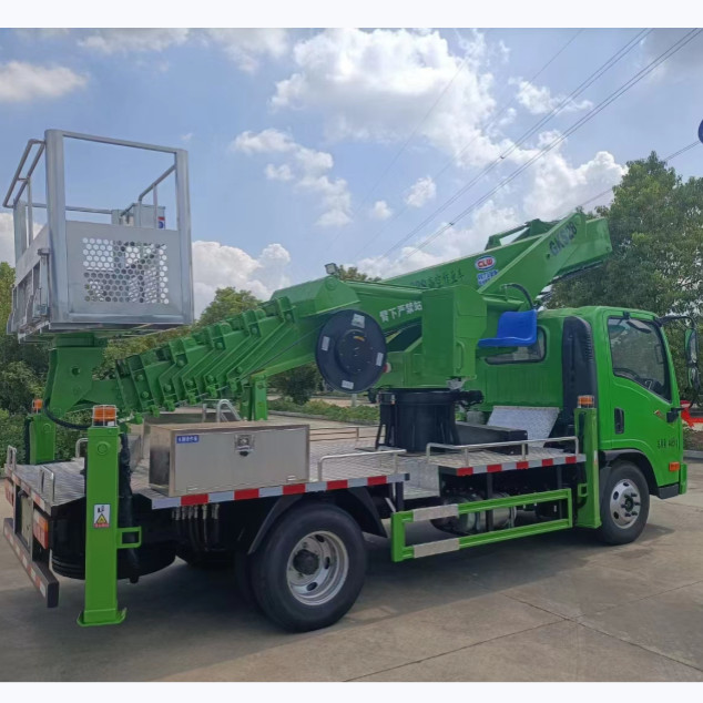 Diesel Aerial Platform Truck With 23meters Max Operation Height Efficiency