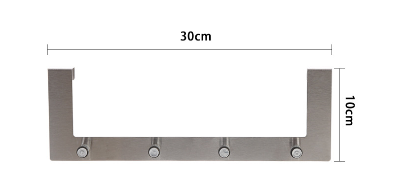 Heavy Duty Organizer Modern Towel Hooks Space Saving Over The Door Hook