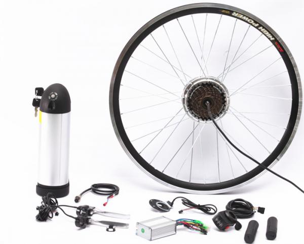 Quality 250-1000W Electric Road Bike Conversion Kit With 20" 26" 700C Wheel Motor for sale