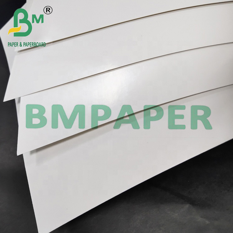 300g 350g 400g White PE Coated C1S Paper For Food Packing Box