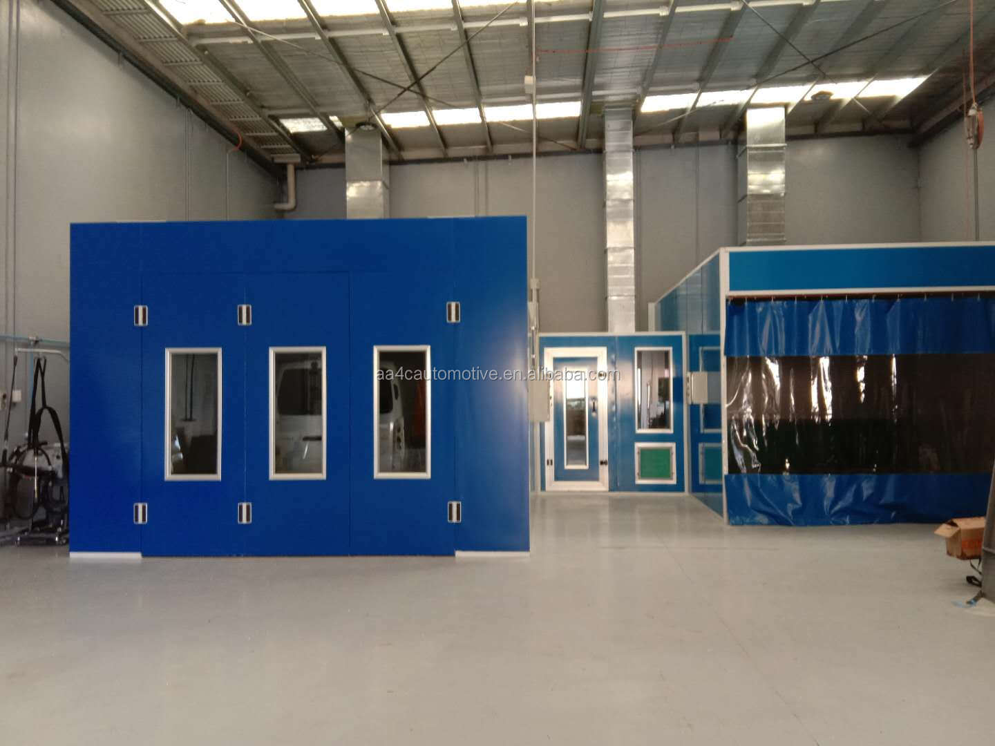 AA4C auto spray booth  car painting booth waterborne  car spray booth  spraybooth vehicle backing oven