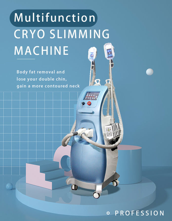 6 in 1 Salon use Multifunction weight loss cavitation rf vacuum cryo lipo laser slimming beauty machine LF-208