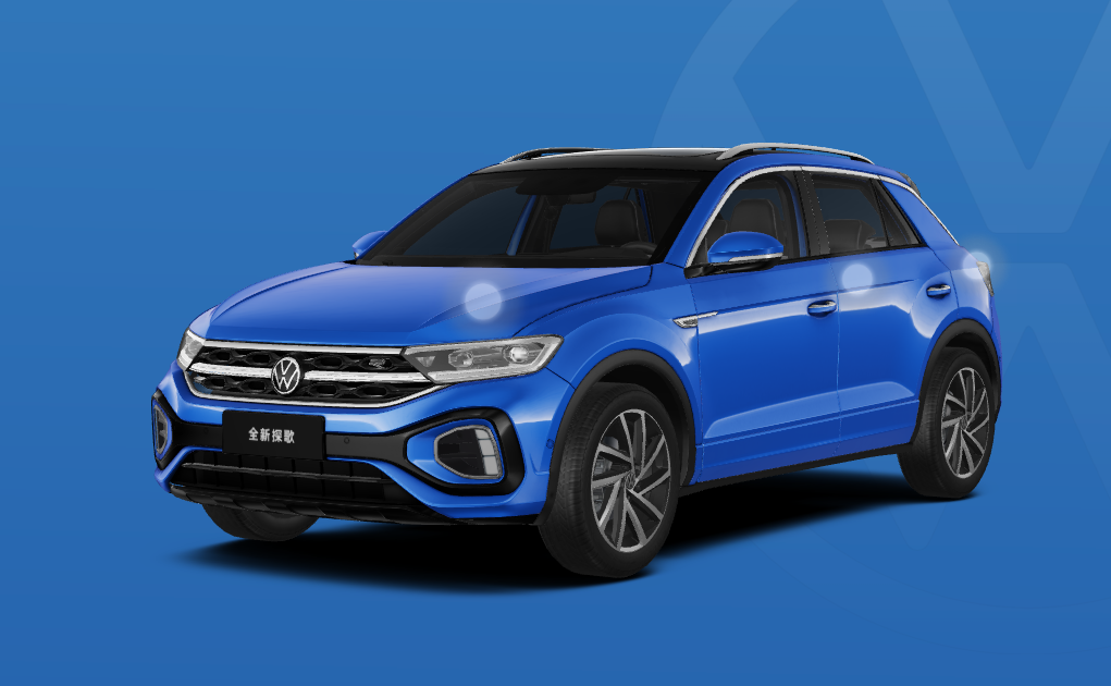 2024 T-ROC Compact 5-seats SUV Gasoline Vehicle Forward Shift Number 7 Fuel Gas/Petrol DSG Automobile 300TSI