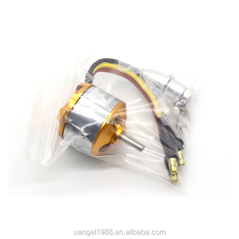 Metal RC Toy Accessories RC Plane Brushless Motor 2200KV 2450KV 2700KV