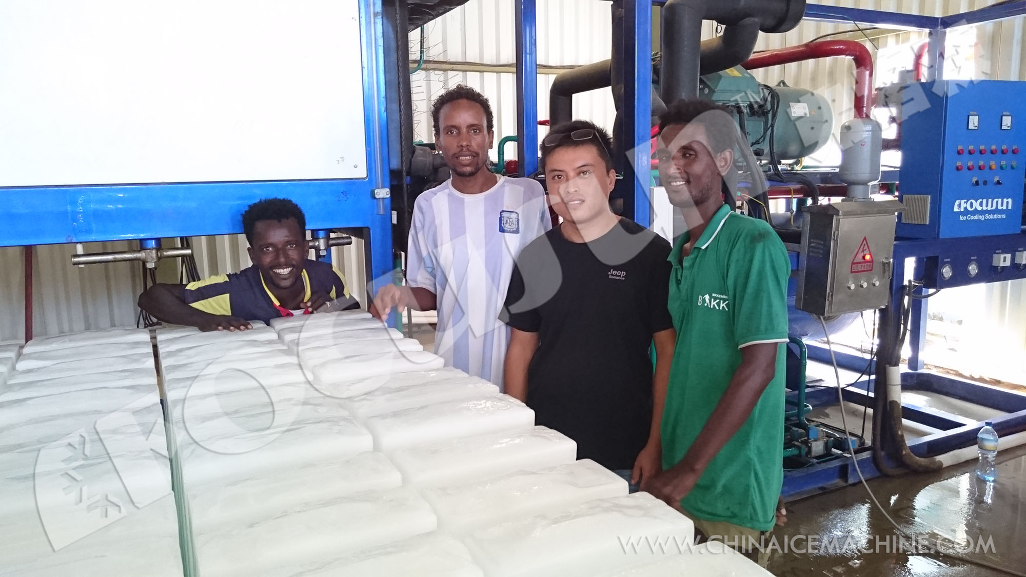 Industrial Ice Block Machine with Other Ice Storage Capacity and 4280 KG Capacity