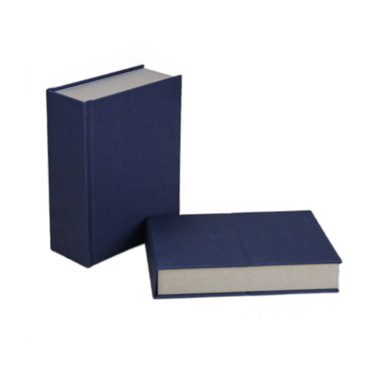 Custom Book Type Cardboard Wig Clothes Shoe Packaging Magnetic Closure Gift Paper Boxes
