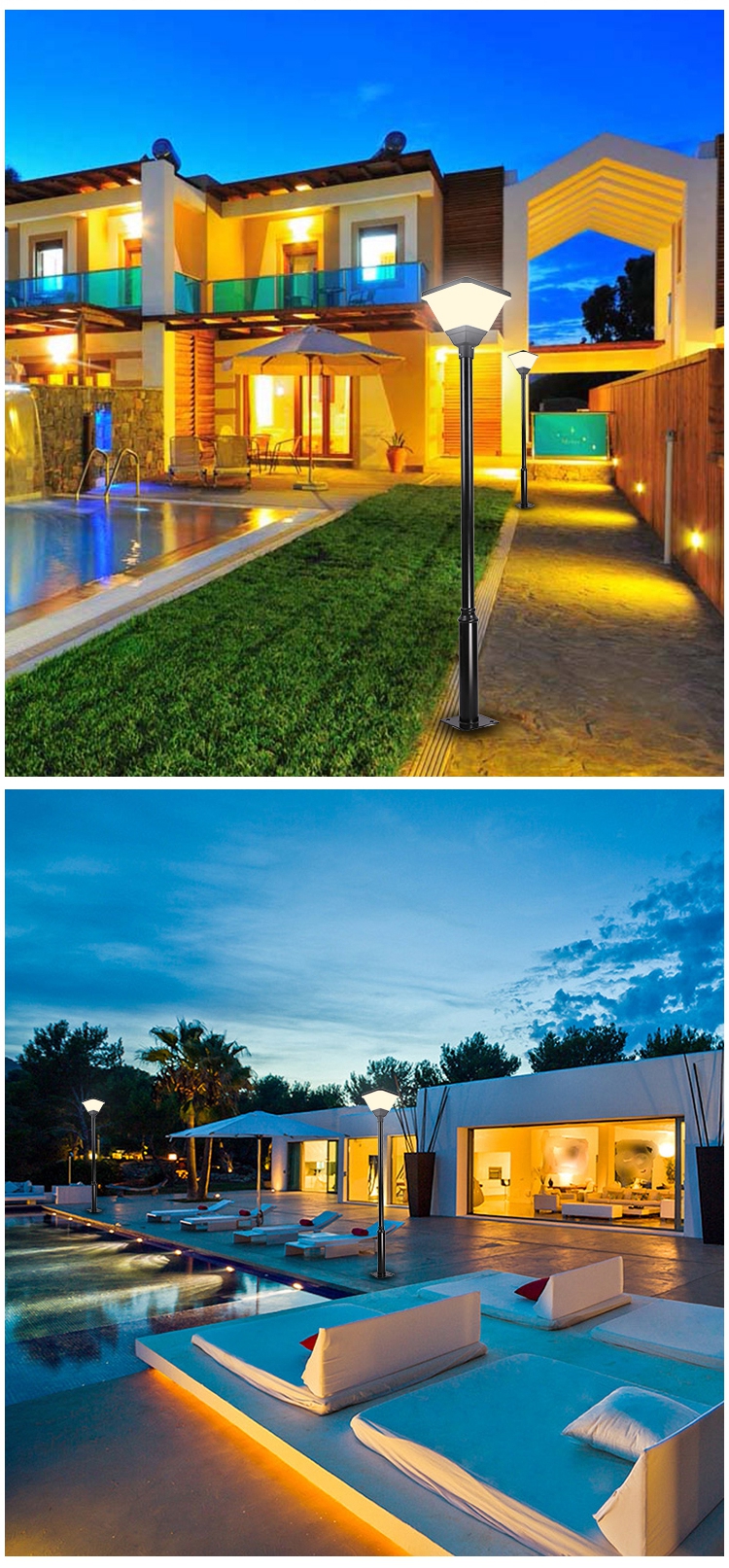 IP65 Modern All In One Integrated Solar Street Light With Monocrystalline Silicon Panel