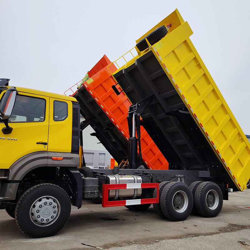 351HP - 450HP Used Howo Dump Truck 8x4 Hydraulic Pto Dumper Truck