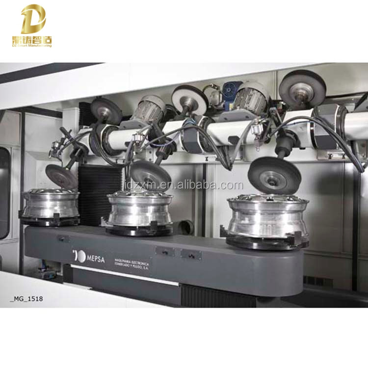 Easy To Operate Four Stations Automatic Polishing Machine For Complex Shape
