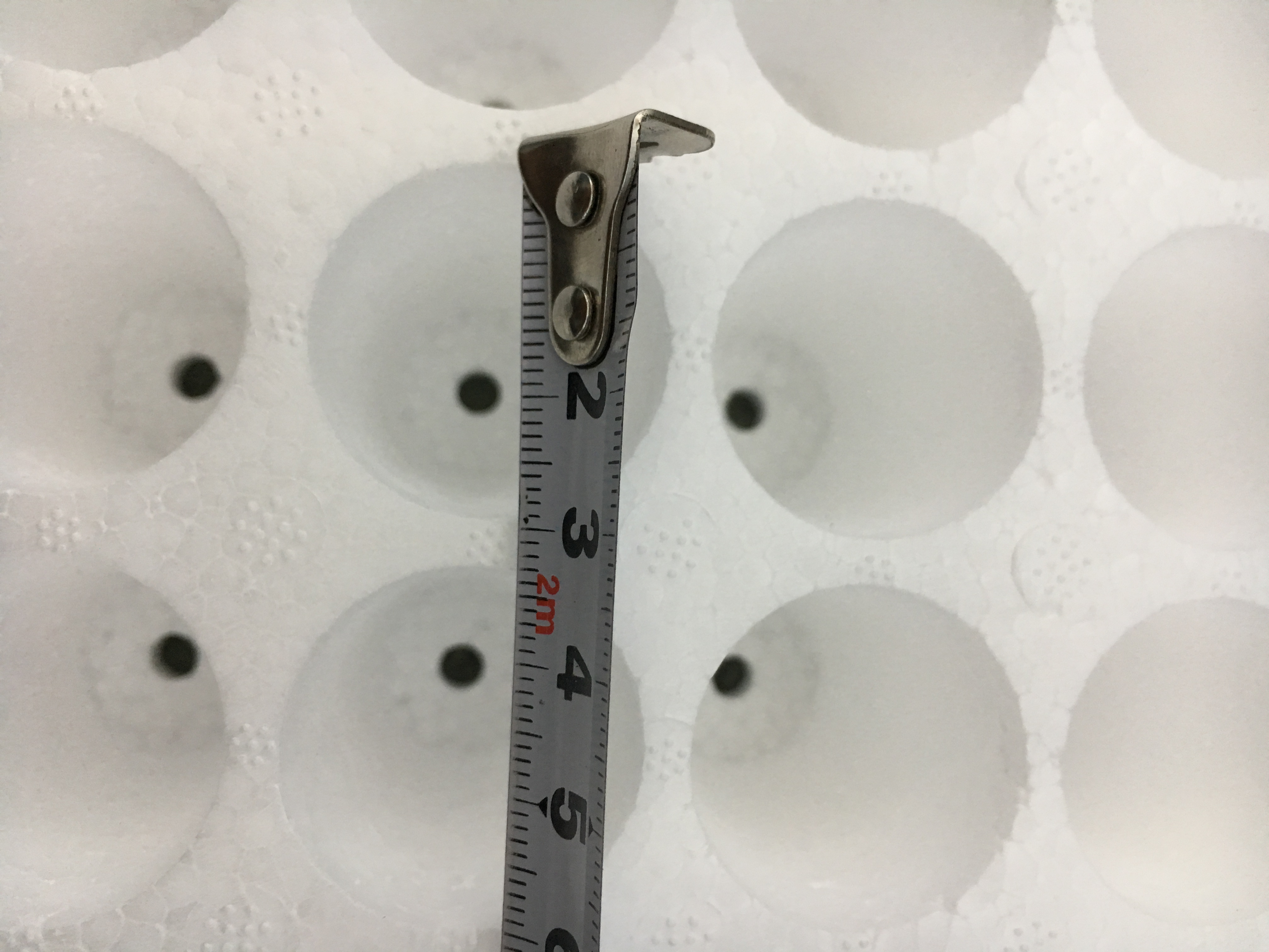 Floating EPS Foam Plastic Seedling Tray Recycled 160 Round Cell Seed Tray