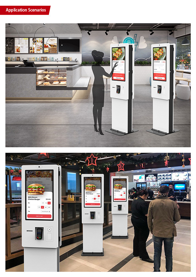 Interactive Self-Checkout Kiosk for Retail and Hospitality Environments