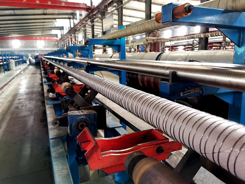 Synthetic Rubber Mine Spray Hose Mining Air Hose Pipe Reel