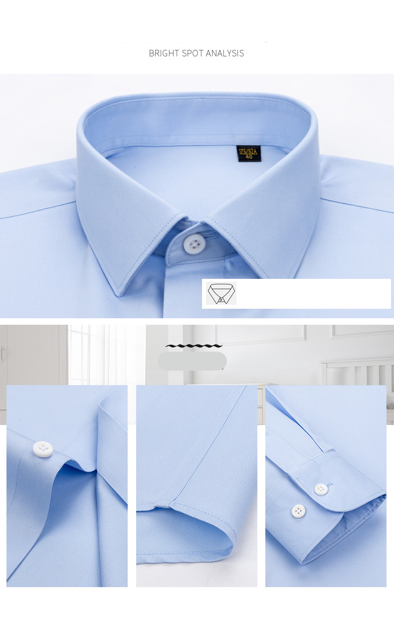 Metal Ball Collar Green Western Party Hoffman Men Dress Shirt Suit Cotton for Men