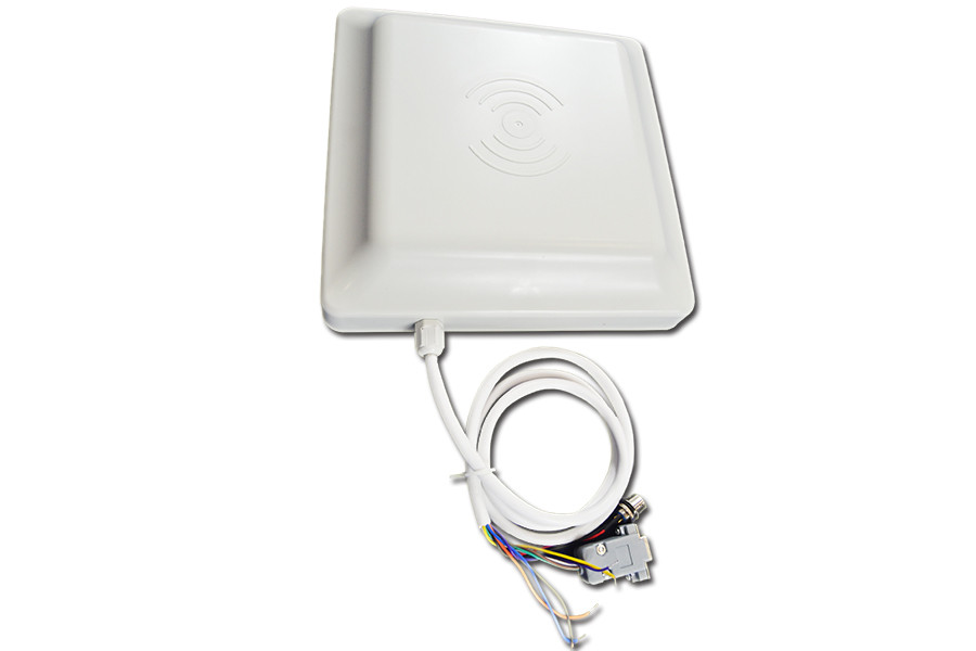 6m Range RS232 Wiegand RFID Reader With 8dbi Circular Polarized Antenna