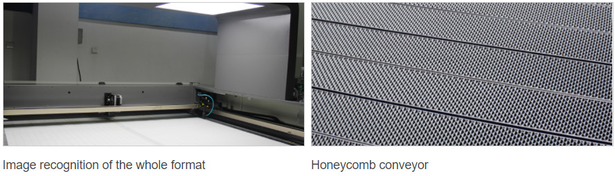 CCD Camera CO2 Laser Cutting Machine 150W Single Head Laser Cutting Machine