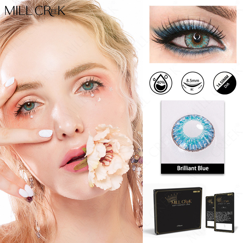 KSSEYE Odm Natural Looking Brand Contact Lenses Pure Hazel Sterling Grey