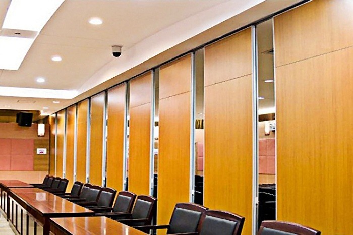 Easy Installation Wood folding Partition Wall for Function Room Opening Style