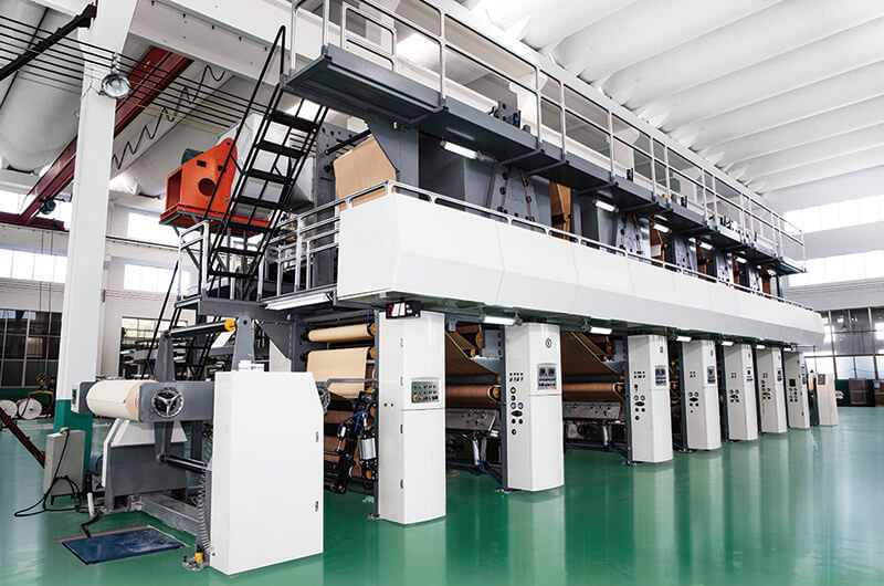 High Speed Melamine Decorative Paper Film Rotogravure Printing Machine Line