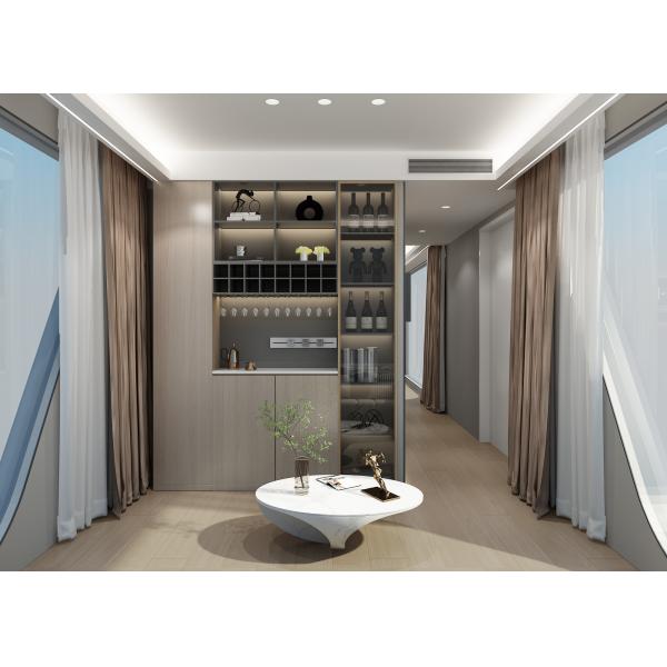 Modular Space Capsule House with Aluminum Frame and LED Lighting