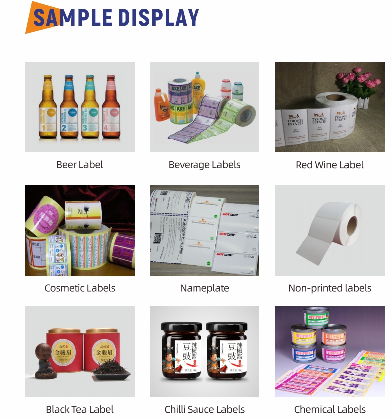 GIPENG PLC Automatic Roll Label Cutting Machine with Laminator and Slitter
