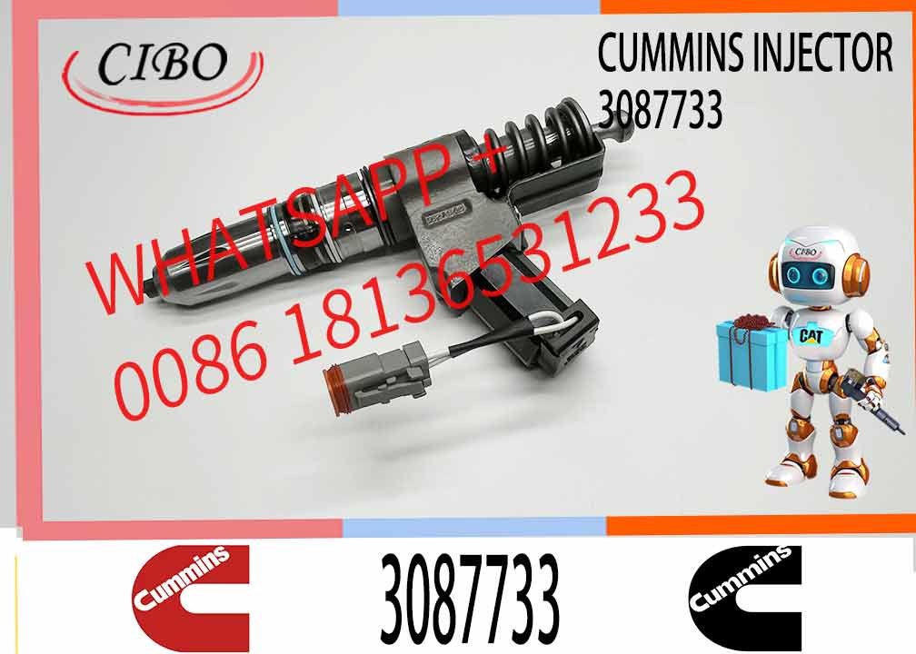 Common rail injector fuel injecto 3411766 3087733 3083846 3095086 for N14 Excavator