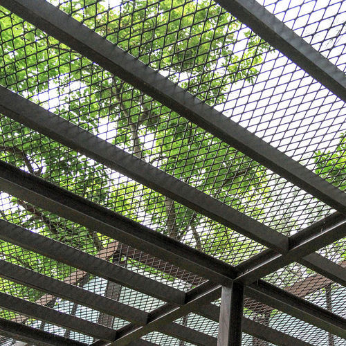 High Strength Galvanized Expanded Metal Mesh Panels Perforated Steel Diamond Mesh Sheets For Protection