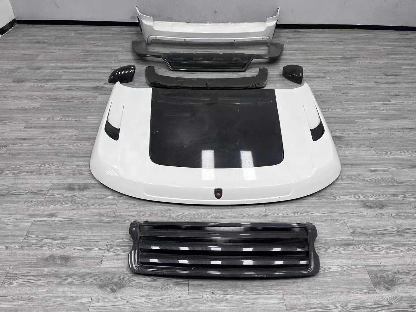 MSY Style Land Rover Body Kit 146cm Rangerover Car Front Bumper Lip