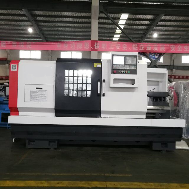High Speed Cnc Lathe Machine Flat Bed Linear Rail 4kw Cnc Lathe for Sale