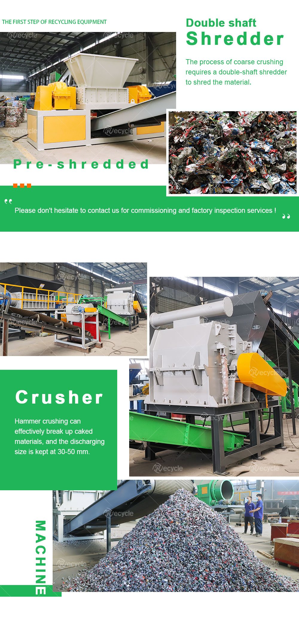 Aluminum Cans Paint Removing Machine UBC Decoating Furnace 800kg/h-1500kg/H