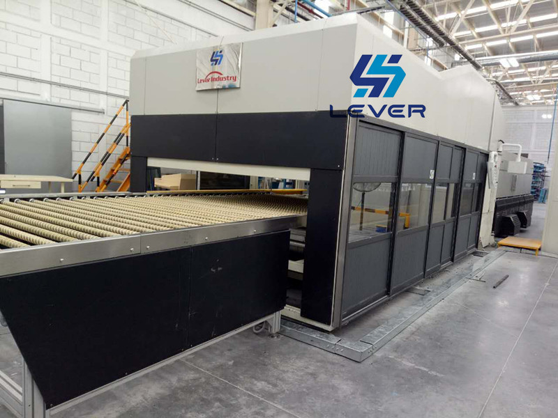 Mold Press Bending Tempering furnace Curvature complex shape Glass for automotive back lights