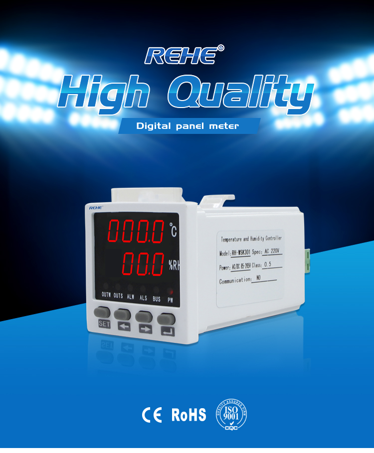 Intelligent Temperature and Humidity Controller for incubators 48*48mm 50000 s incubator