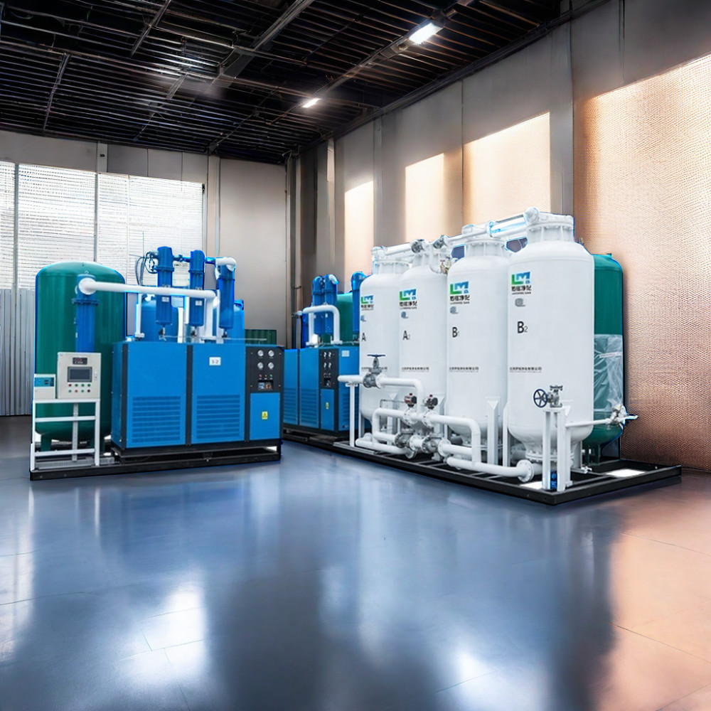 Pair Assembly Four Towers Oxygen Plant PSA Oxygen Generator