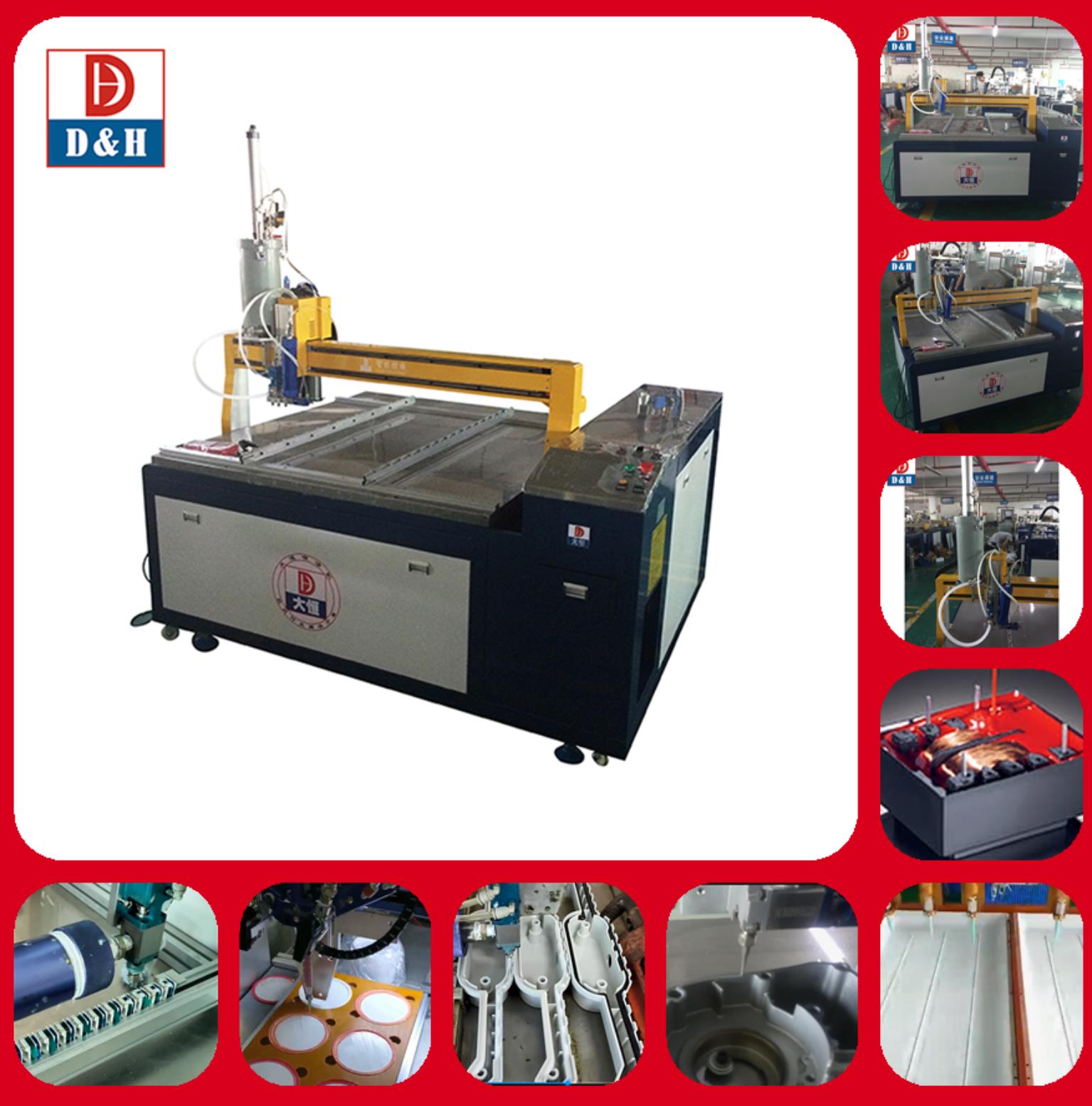 Programming Teach Pendant Touch Screen Sealant Dispensing Machine for Manufacturing Plant