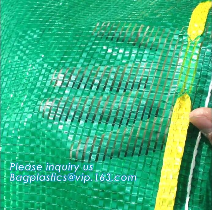 PE Knitted mesh bag and Raschel mesh bag,Factory Price Supply Plastic Pe Raschel Monifilament Date Mesh Net Bags, bageas