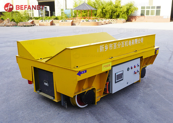 V-Deck Frame Automatic Coil Cart 16 Tons Capacity