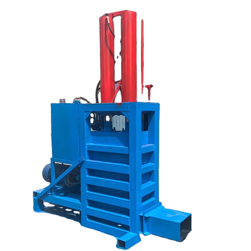 Carton Compress Baler Machine for Recycling Waste Paper Old Clothes