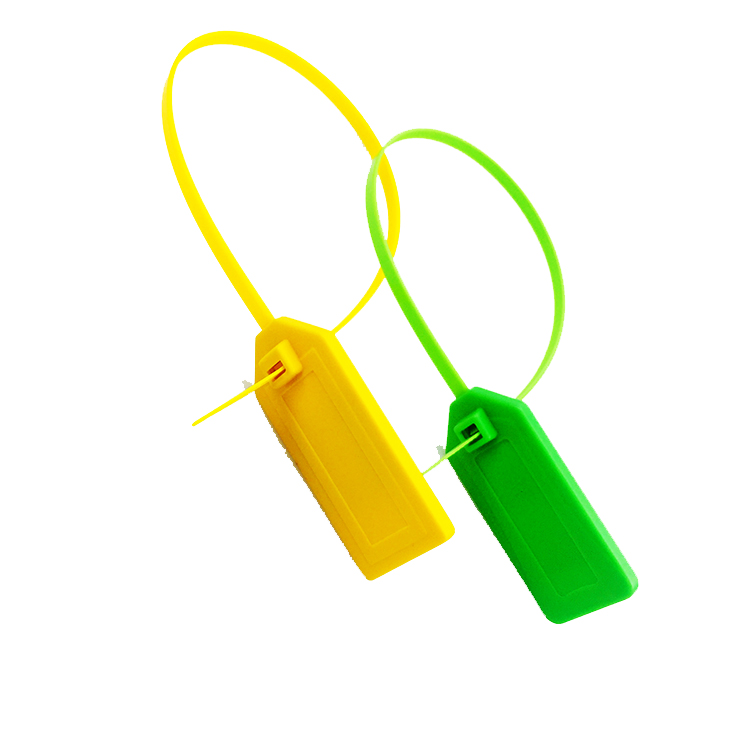 Waterproof Plastic RFID Application UHF Zip Ribbon Seal Tag with Traceability