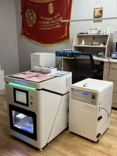 Yucera YRC-6X Wet 5 Axis Dental Milling Machine For Precise Processing