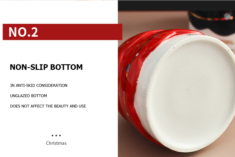 Christmas tree creative water sublimation cup ceramic mug coffee high-value couple sublimation cup